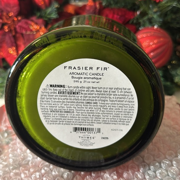 💥🔥Thymes Frasier Fir Heritage 4-Wick Candle - Scented Candle with - Picture 8 of 10